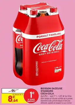 Intermarché Hyper Boisson gazeuse standard coca-cola offre