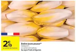 Carrefour Market Endive jeune pousse offre