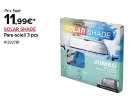Costco Solar shade pare-soleil 3 pcs offre