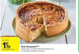 Carrefour Market Tarte Savoyarde offre