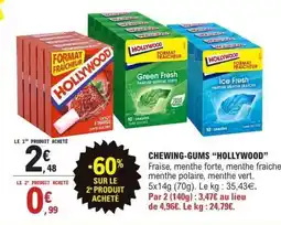 E.Leclerc CHEWING-GUMS “HOLLYWOOD” offre