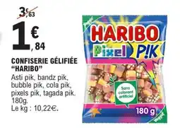 E.Leclerc CONFISERIE GÉLIFIÉE “HARIBO” offre