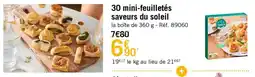 Picard 30 mini-feuilletés saveurs du soleil offre