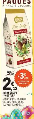 E.Leclerc Mini Oeufs 'Nestlé' offre