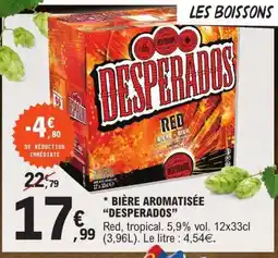 E.Leclerc Bière Aromatisée Desperados offre