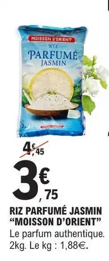 E.Leclerc RIZ PARFUMÉ JASMIN 'MOISSON D'ORIENT' offre