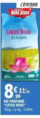 E.Leclerc Riz Parfumé 'Lotus Rose' offre