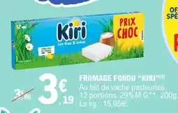 E.Leclerc FROMAGE FONDU “KIRI” offre