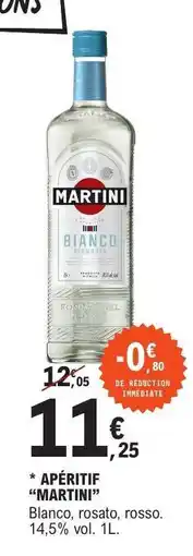 E.Leclerc Apéritif MARTINI offre