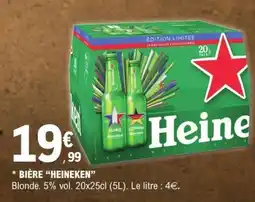 E.Leclerc BIÈRE “HEINEKEN” offre