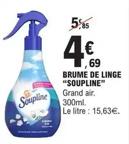 E.Leclerc BRUME DE LINGE “SOUPLINE” offre