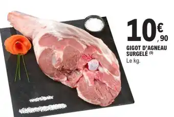 E.Leclerc GIGOT D'AGNEAU SURGELÉ offre