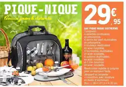 E.Leclerc SAC PIQUE-NIQUE ISOTHERME offre