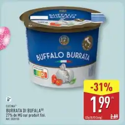 ALDI Burrata Di Bufala offre