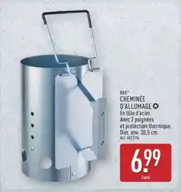 ALDI CHEMINÉE D'ALLUMAGE offre