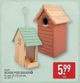 ALDI NICHOIR POUR OISEAUX offre