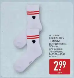 ALDI CHAUSSETTES TENNIS offre