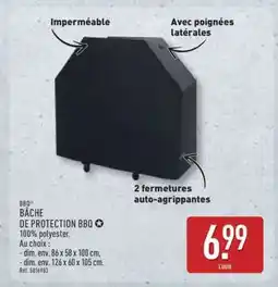 ALDI BÂCHE DE PROTECTION BBQ offre