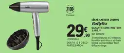 E.Leclerc SÈCHE-CHEVEUX COSMOS BaByliss offre