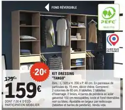 E.Leclerc KIT DRESSING TANGO offre