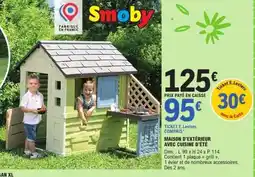 E.Leclerc MAISON D'EXTÉRIEUR AVEC CUISINE D'ÉTÉ offre