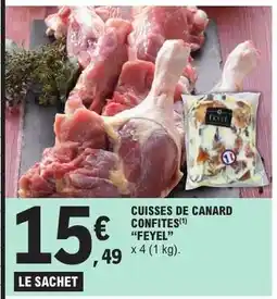 E.Leclerc Cuisses de Canard Confites 'Feyel' offre