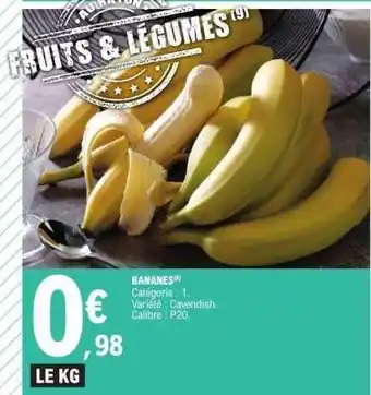 E.Leclerc Bananes offre