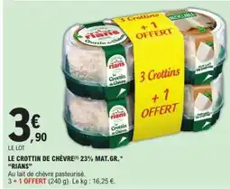 E.Leclerc Le Crottin de Chèvre offre