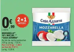 E.Leclerc Mozzarella Casa Azzurra offre
