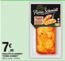 E.Leclerc FEUILLETÉ AU SAUMON 'PIERRE SCHMIDT' offre