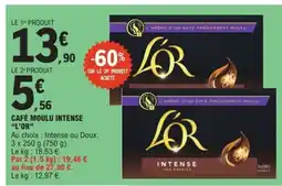 E.Leclerc CAFÉ MOULU INTENSE L'OR offre