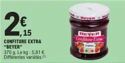 E.Leclerc CONFITURE EXTRA BEYER offre