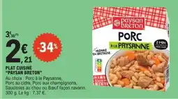 E.Leclerc PLAT CUISINÉ “PAYSAN BRETON” offre