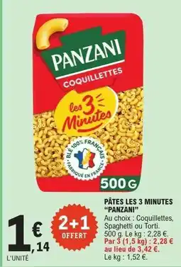 E.Leclerc PANZANI Coquillettes offre