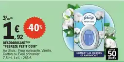 E.Leclerc DESODORISANT FEBREZE PETIT COIN offre