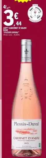 E.Leclerc AOP CABERNET D'ANJOU ROSÉ 'PLESSIS-DUVAL' offre