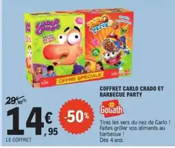 E.Leclerc COFFRET CARLO CRADO ET BARBECUE PARTY offre