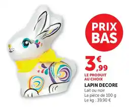 Maximarché Lapin decore offre