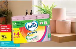 Carrefour Market LOTUS Papier hygiénique offre