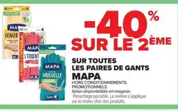 Carrefour Market MAPA Sur toutes les paires de gants offre