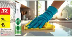 Carrefour Market CIF Spray nettoyant ménager offre