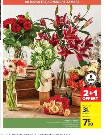 Carrefour Market Foire à la botte offre