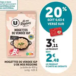 Maximarché Mogettes de vendee igp u de nos regions offre