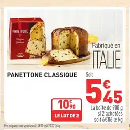 Grand Frais Panettone classique offre