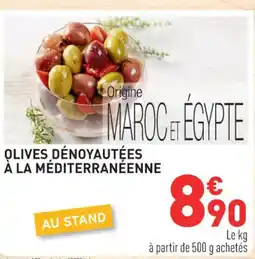 Grand Frais Olives dénoyautées à la méditerranéenne offre