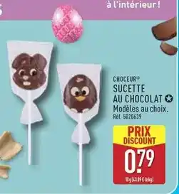 ALDI Sucette au chocolat offre
