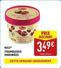 ALDI Framboises enrobées offre