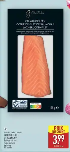 ALDI Gourmet finest cuisine - cour de filet de saumon/de saumon/de saumon/de essuignon offre