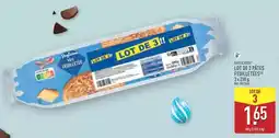 ALDI Daylicious - lot de 3 pâtes feuilletés offre