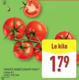 ALDI Tomates rondes grappe vrac offre